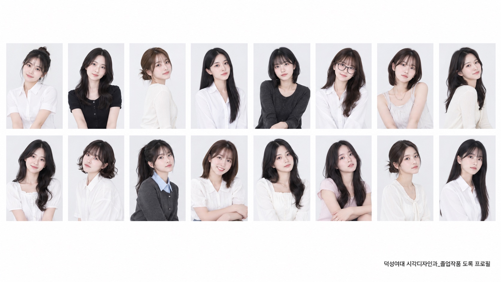 덕성여대 시각디자인과 졸업 프로필