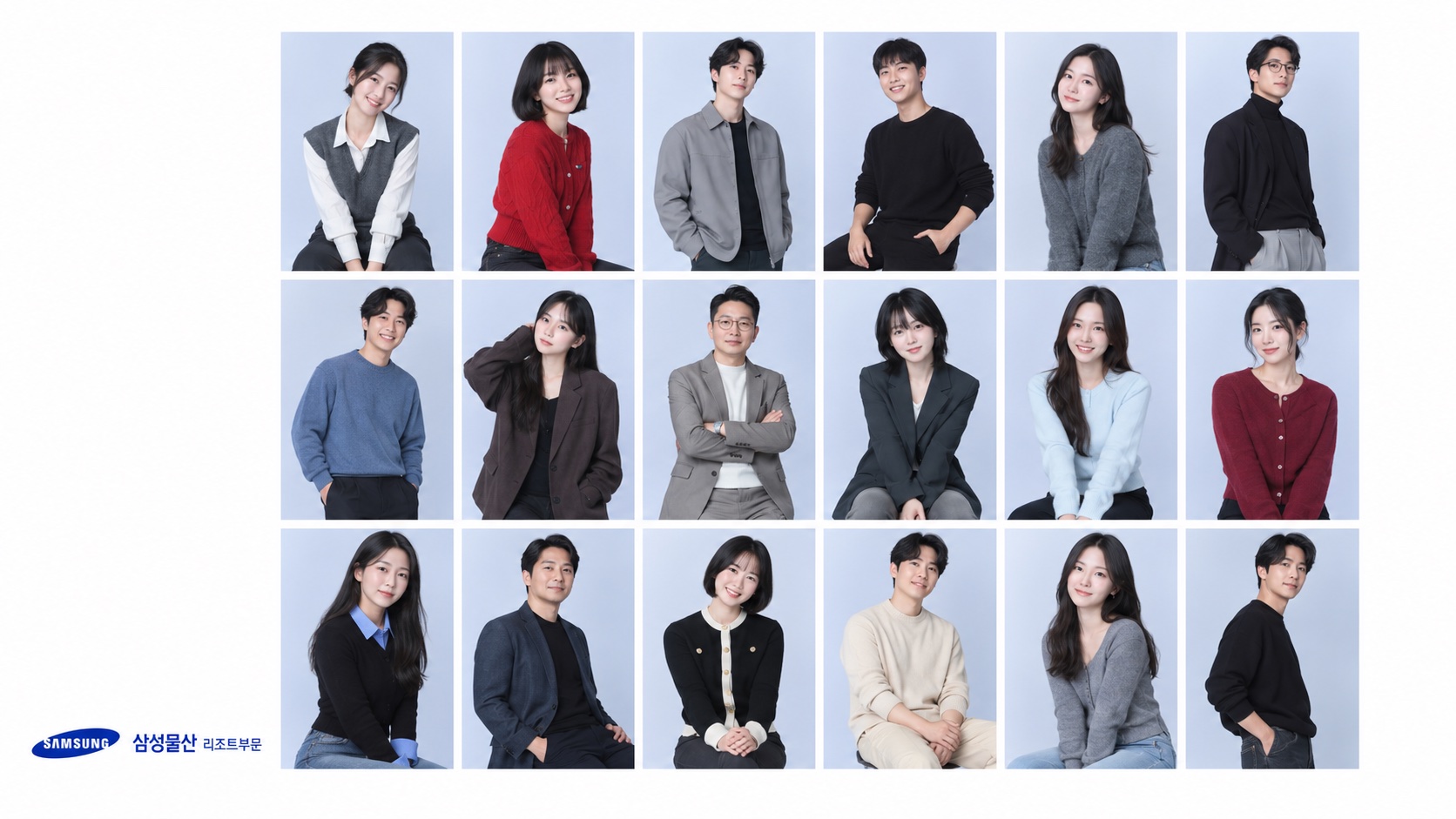 삼성물산 리조트 부문 임직원 단체 프로필