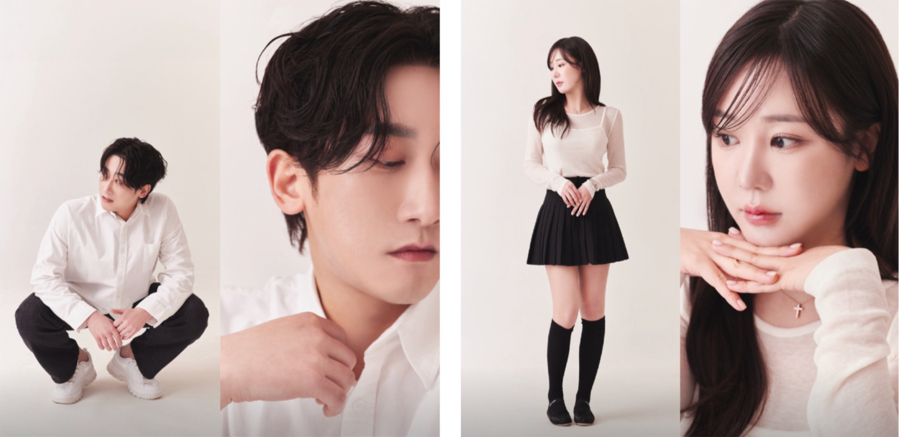 헤어 디자이너 단체 콘셉트 프로필